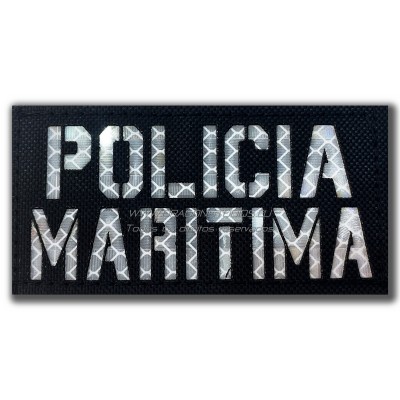 PATCH LASERCUT POLICIA MARITIMA